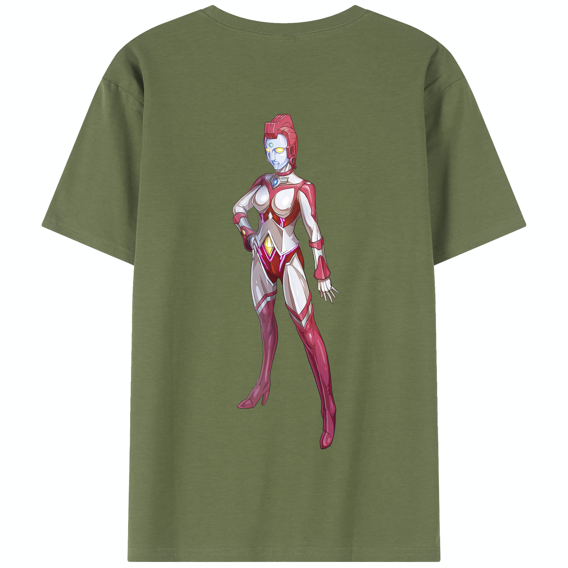 （画像用） ウルトラマン Ultraman 綿100％半袖Tシャツ（背面プリント）